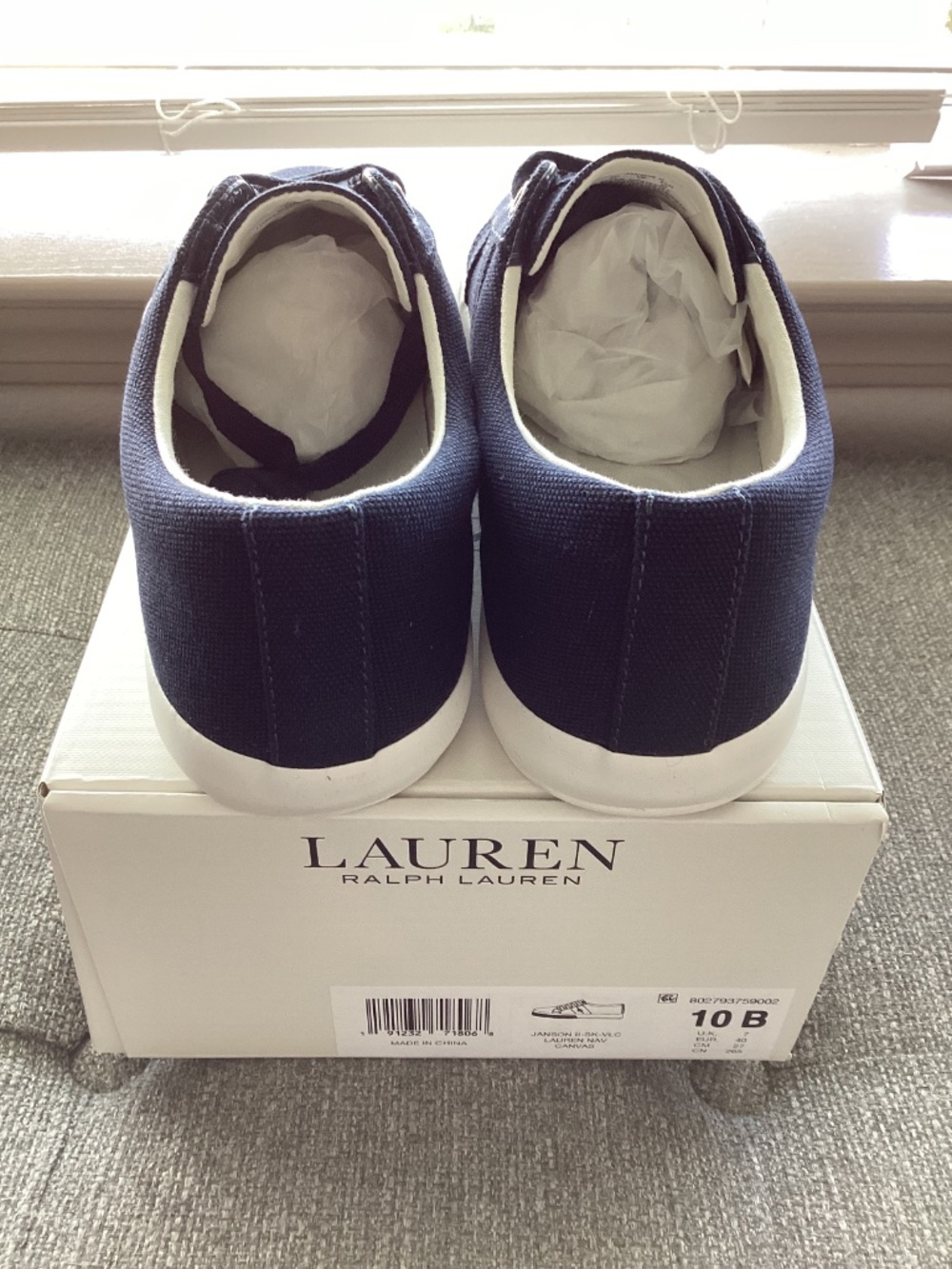 Lauren Ralph Lauren Women's Janson II Lace-Up Sneakers - Picture 8 of 16